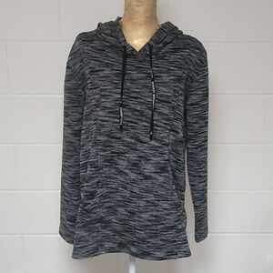 BEARSLAND NURSING, HOODIE, ZIP CHEST, ZIP SIDES, SOFT COTTON BLEND SWEATSHIRT